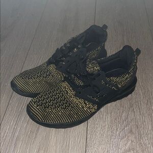 Black and Yellow Men's Sneakers